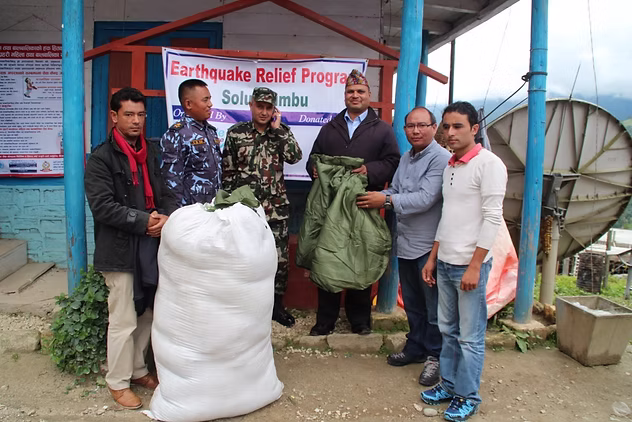 Earthquake Relief — Protective Gloves